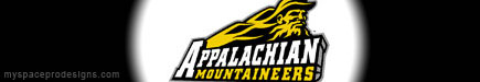 Appalachain Mountaineers ncaa extended network by Uday