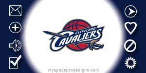 Cleveland Cavaliers nba contact table by Uday
