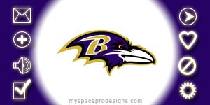 Baltimore Ravens nfl contact table by Uday