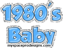 1980s baby glitter graphic by spotlight-shure