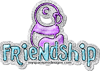 friendship hello glitter graphic by spotlight-shure